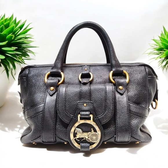 CELINE Horse & Carriage Vintage Leather Satchel Bag 😍🔥 - Picture 1 of 9